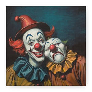 Two cheerful clowns — collection cover image for Clown & Circus Art