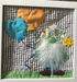 Gnome with Heart Balloons Quilted Wall Art (1)